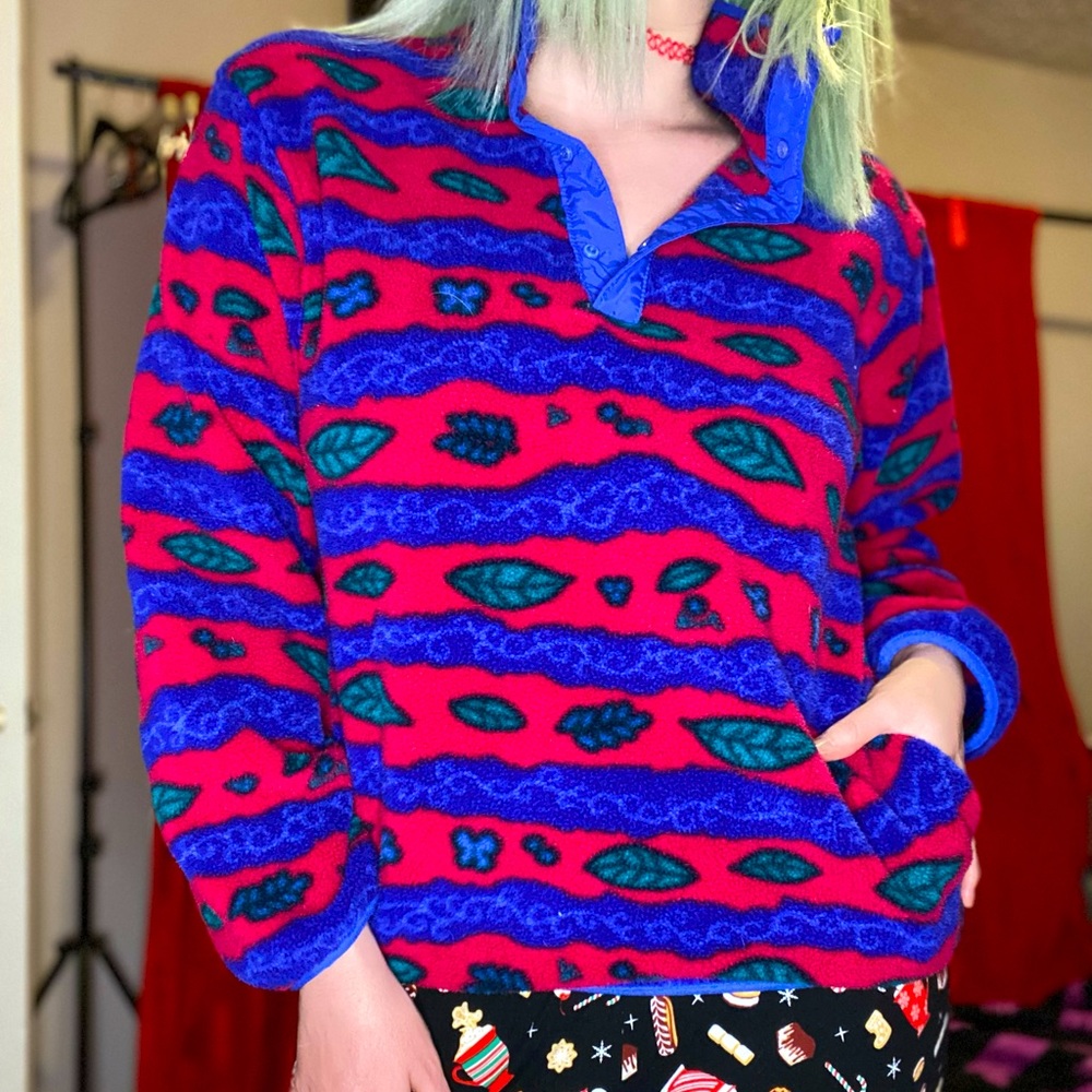 Pocahontas inspired fleece hoodie